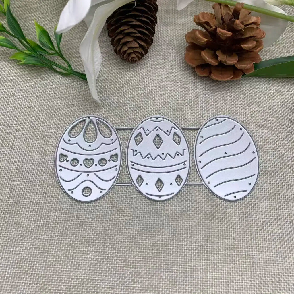 Easter Egg Metal Cutting Dies DIY Scrapbook Card Making Embossing Craft Die Cut Stencil