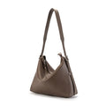 Genuine Leather Tote Bag for Women Large Work Bag with Detachable Shoulder Strap Logo-Free Structured Quiet Luxury