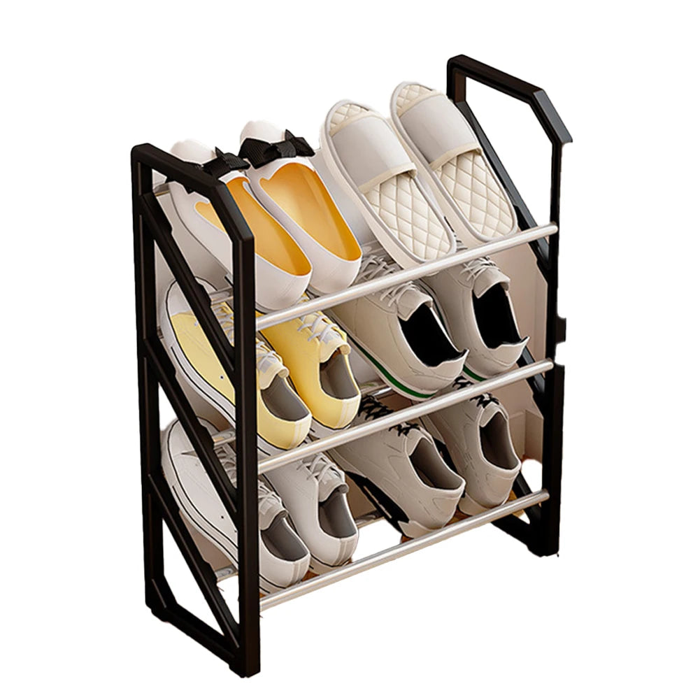 Dorm Room Storage Entryway Organization Ladder Shoe Rack Shoe Organizer X-shaped Shoe Organizer Organized Footwear Storage