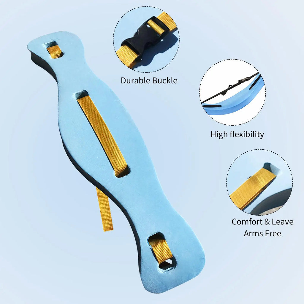 1-3Pcs Swimming Floating Belt Swim Training Aid for Beginners Adjustable Floating Safety Belt Waistband Swimming Accessories