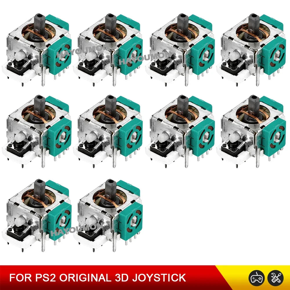 1/10pcs Replacement Original Joystick 3D Analog Stick for PS2 Controller Repair Gaming Accessories