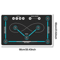 Hockey Training Mat Indoor Outdoor Quiet Non-Slip Large Dribbling Board Stickhandling Pad Training Equipment for Soccer Hockey