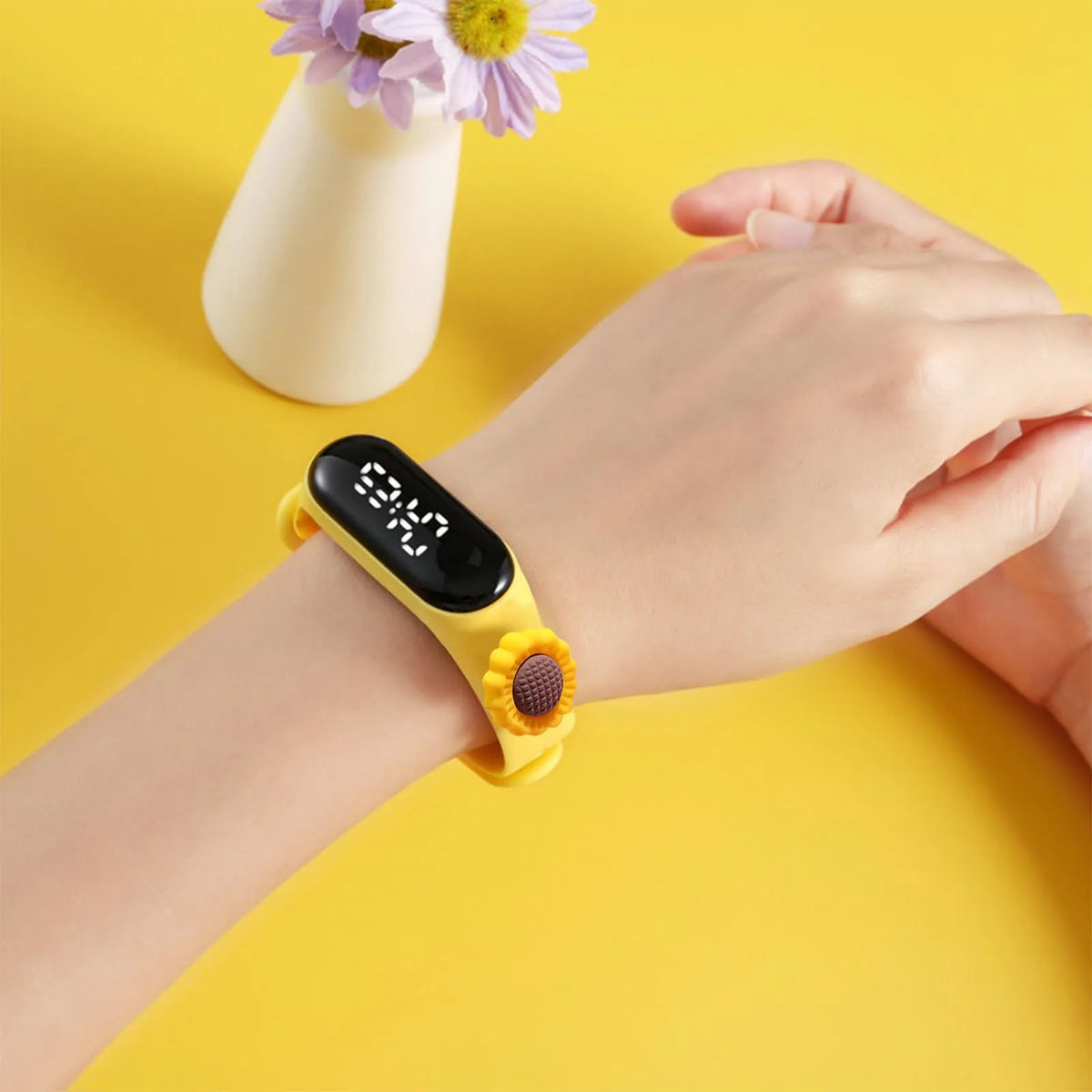 Multi-color Smart Watch For Children Boy Girl Fashion LED Digital Wrist Watches Silicone Strap Waterproof Sport Watch Relogio