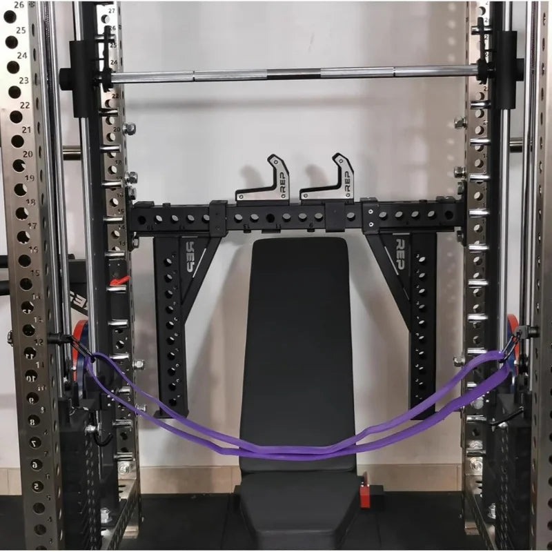 Power Cage Squat Rack Home Gym Accessories/Squat Rack for Fitness Equipment Accessories  for on 3X3 Rack Attachments with 1"Hole