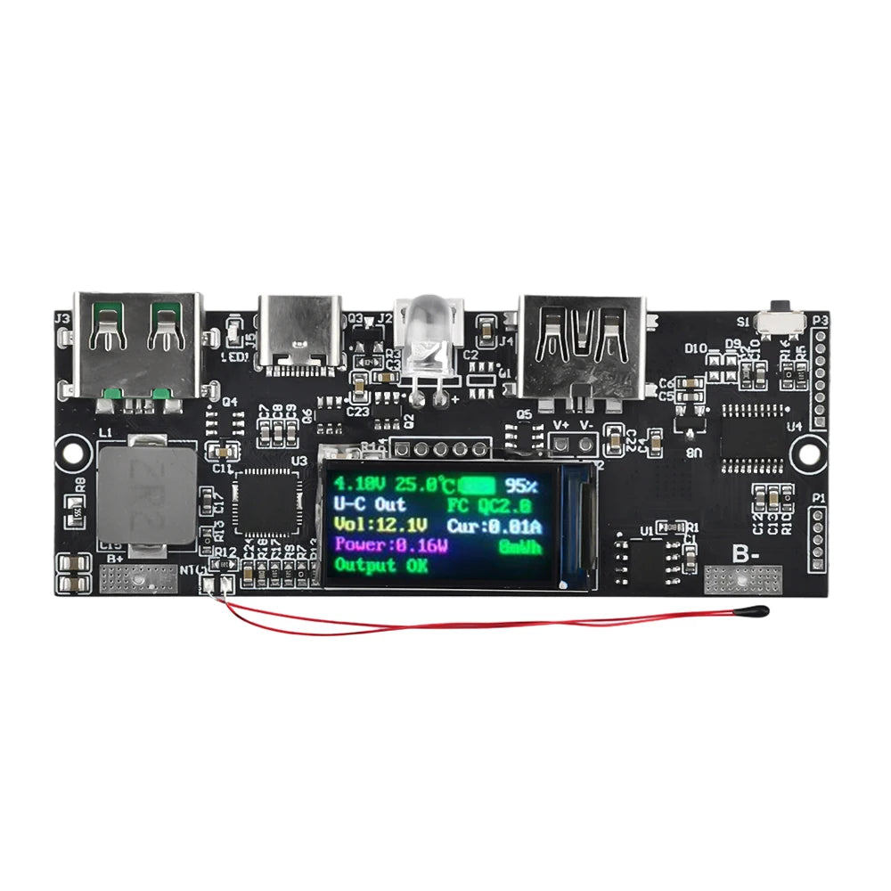 22.5W Fast Charging Wireless Charger Module Support SCP VOOC High Current Output Type-A USB QC PD PPS Protocols