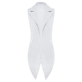 Tailcoat for Women Nightclub Waitress Costume Swallowtail Lady Formal Suits Vest Tuxedo Waistcoat Fashion Jazz Dance Costume
