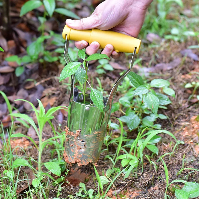 1 Pcs Garden Flower Transplanter Gardening Tool Agricultural Seedling Picking Planting Device Gardening Tools And Equipment