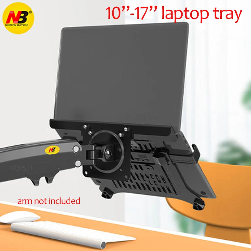 D-MOUNT LP8 10'-17' Laptop Desktop Holder Notebook Computer Mount Stand Laptop Clamp Accessories Width Adjust