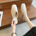 Sandals Female Slippers Women Fashion Flat Casual Mules Square Toe Sandals Women Flat Outdoor Walking Slides Zapatillas