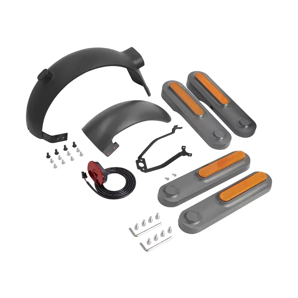 For Xiaomi 4 Ultra Scooter Accessories Parts Front Rear Mudguard/Fender Bracket/Taillight /Reflective Strips Side Shell