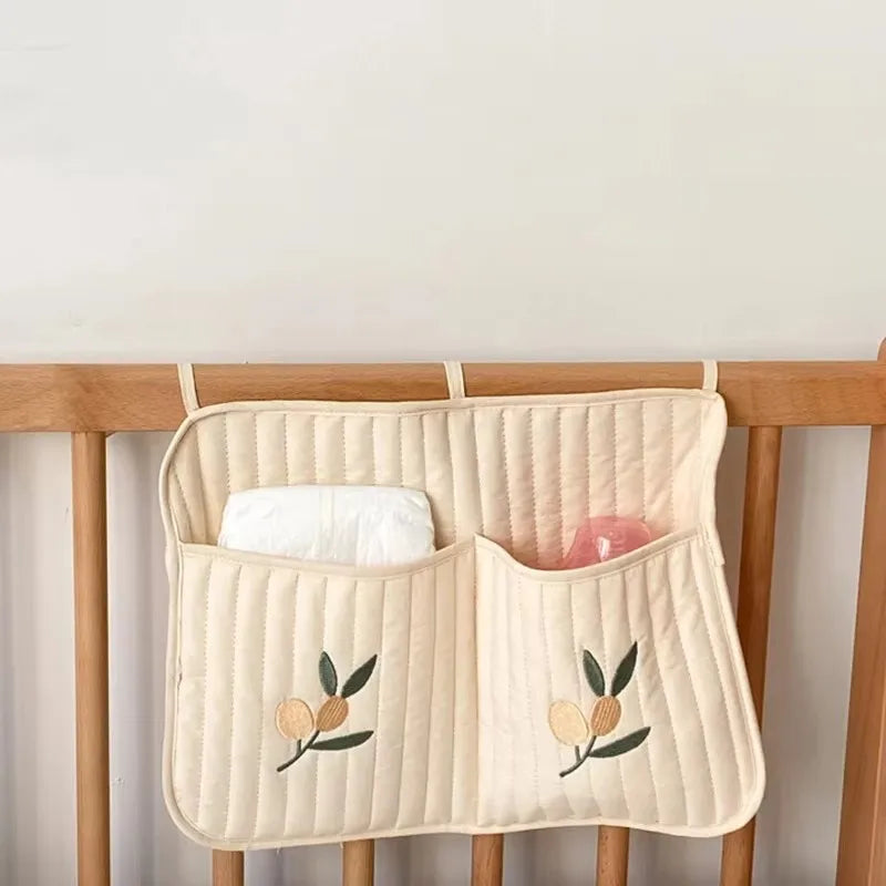 Baby products storage bag  Baby bed stroller hanging storage bag  Multi-functional portable hook-pattern storage bag