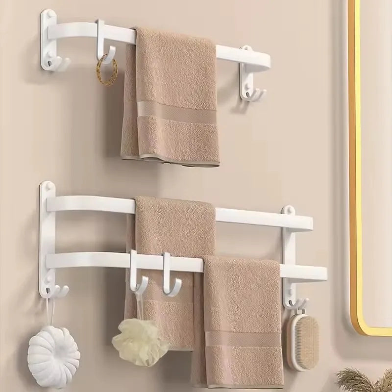 Bathroom Movable Hooks Kitchen Cabinet Door Back Hook Hanging Rack Clothes Coat Hat Towel Hanger Storage Shelf  Hook Accessories