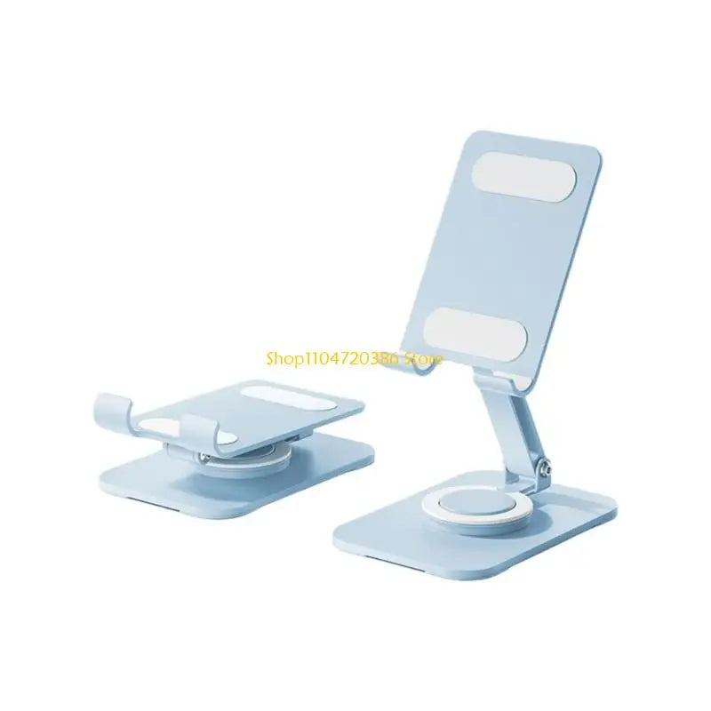 Foldable Tablet Phone Stand For iPad Pro iPhone Xiaomi Tablet Support 360°Rotatable Aluminum Stand Laptop Stand Tablet Holder