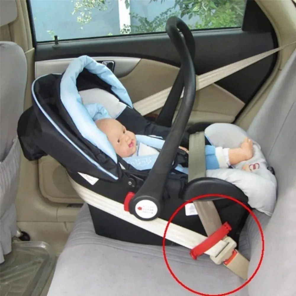 Baby Safety Belt Seat Child Toddler Fitted Plastic for Slip-Resistant Buckle Lock Fixed Prevent Retraction Auto Care Interior