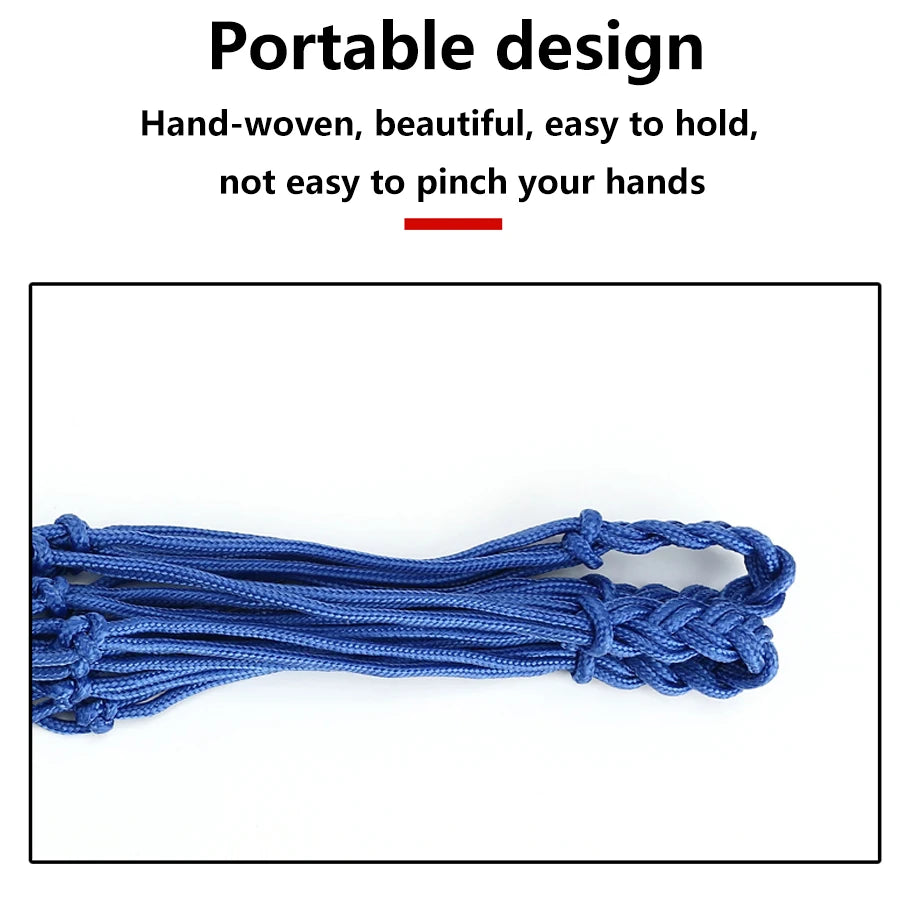 Basketball Net Bag Thick Woven Net Basketball Storage Durable Nylon Training Net Bag  for all kinds of balls ﻿