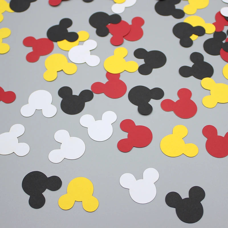 Baby shower script table confetti - Minnie Mouse confetti shower decoration, Minnie Mouse scattered confetti, Minnie Mouse baby