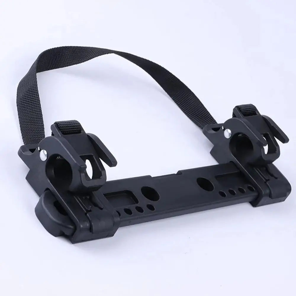 Adjustable Bike Bag Buckle Travel Carrier Rope Webbing Connecting Bike Side Bag Hook Pannier Rack Easy Installation