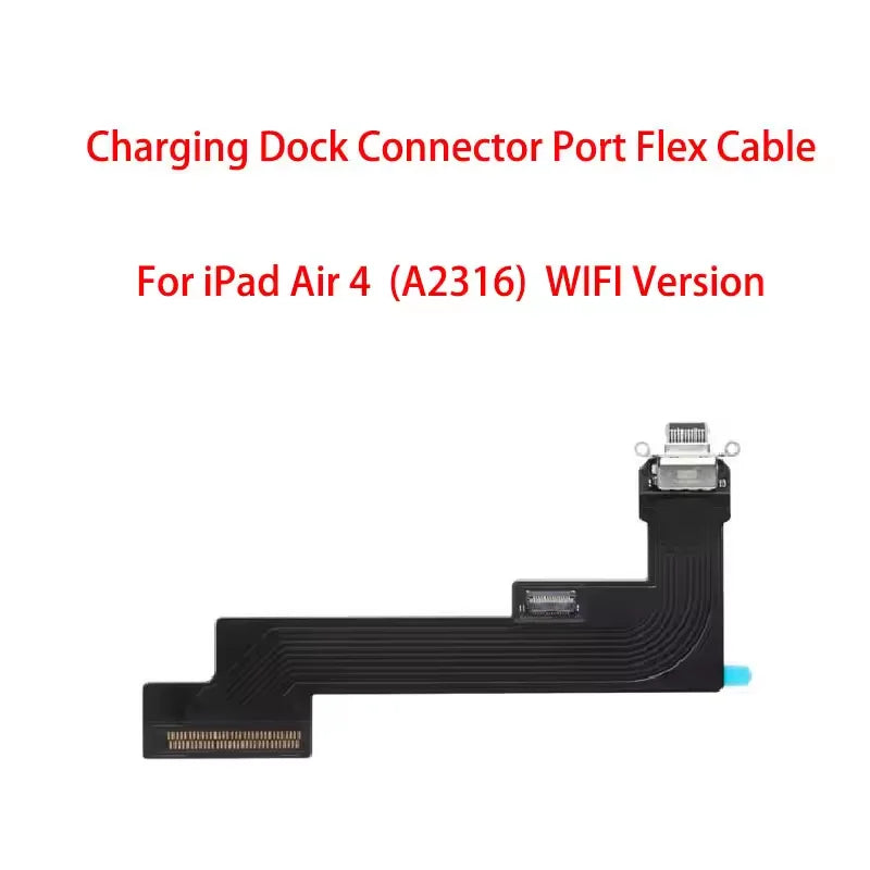 Charging Port Flex Cable For iPad Air 4 A2316 A2324 A2325 A2072 4G Wifi USB Charger Port Dock Connector Plug Socket Jack Ribbon
