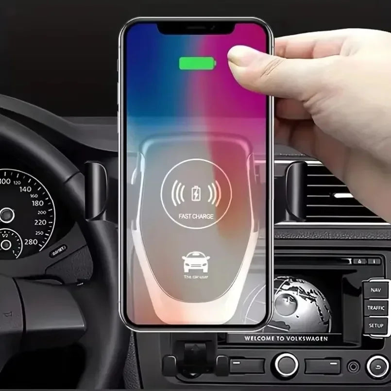 Car Air Outlet Wireless Charger - Gravity Induction Fast Charging Stand