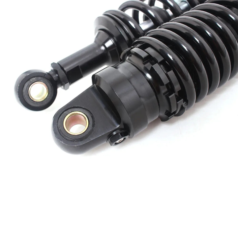 Motorcycle Accessories 1 Pair Rear Shock Absorbers Black 360mm Universal For Harley Kawasaki Honda Yamaha Suzuki ATV