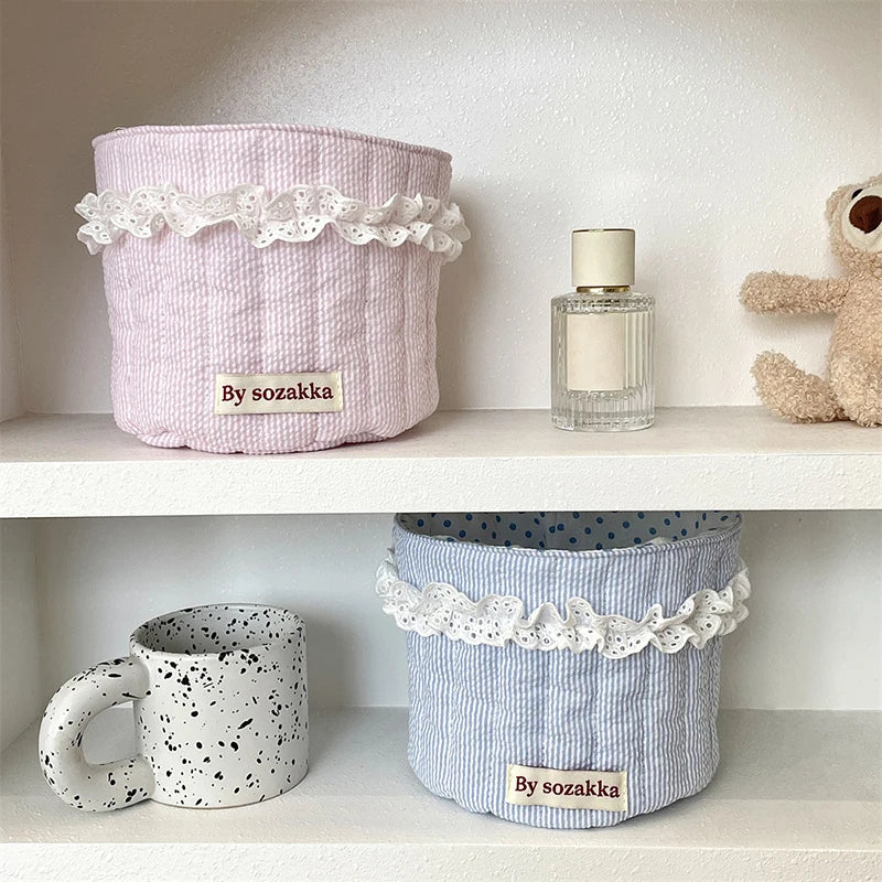 Baby Diaper Toys Organizing Bag Crib Storage Bag Multi-Purpose Storage Basket Home Decoration