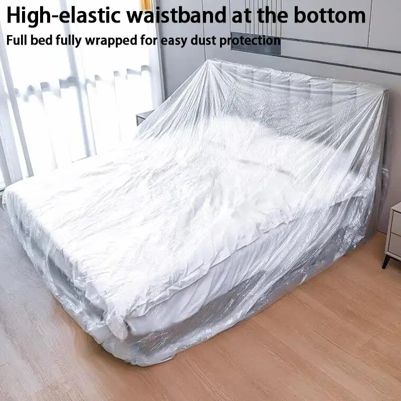 Waterproof Bed Cover Disposable Transparent Mattress Protector  Anti Leak Furniture Sheet for Home Hygiene