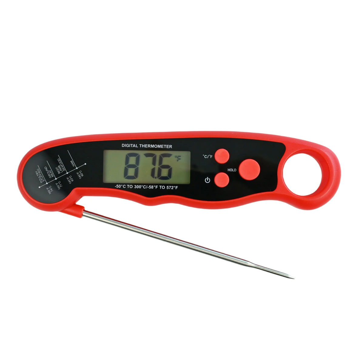 Kitchen Tools Digital Food Thermometer for Cooking and Baking Kit Instant Read Meat Thermometer with Backlight Hold Function
