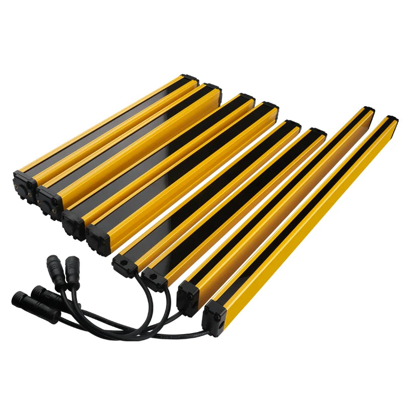 Emergency stop 30mm safety light curtain Built-in real-time self-diagnosis Dual relay redundant output