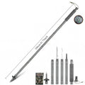 Aluminium Alloy Outdoor Camping Walking Sticks Camping Mountain Climbing Anti-slip Portable Multi-functional Walking Sticks