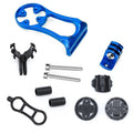 MTB Road Bike Accessories Bike Computer Mount Handlebar Extension Bracket GPS Cycling Computer Holder with Light Mount