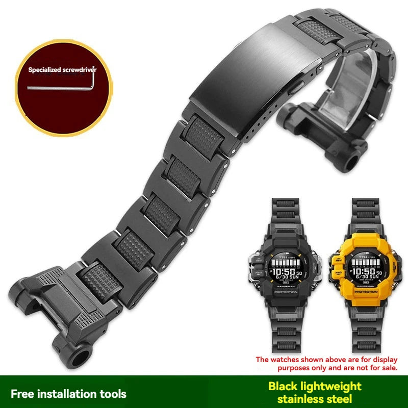 For G-SHOCK Casio 3554 GPR-H1000 series modified lightweight plastic steel watch with sports bracelet men's accessories