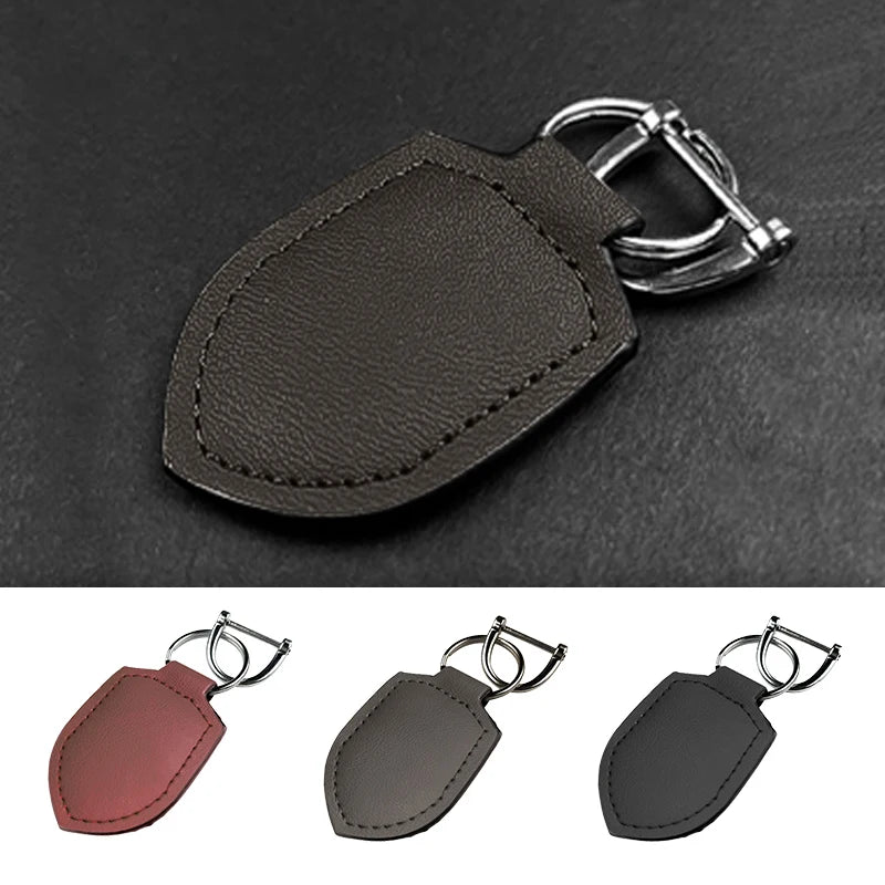 Car logo Shield-shaped Keychain Key Ring Key Organizer Clip Decoration Accessories Fashion Trend Elements