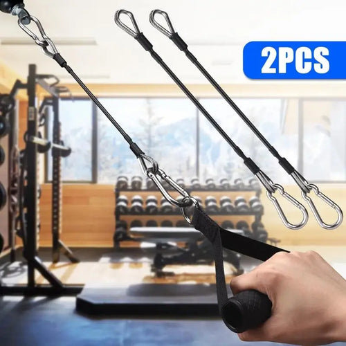 1-6Pcs 25cm Gym Cable Extension Compatible with Bowflex Home Gym Accessories for LAT/Tricep Pull Down and Leg Extensions Machine