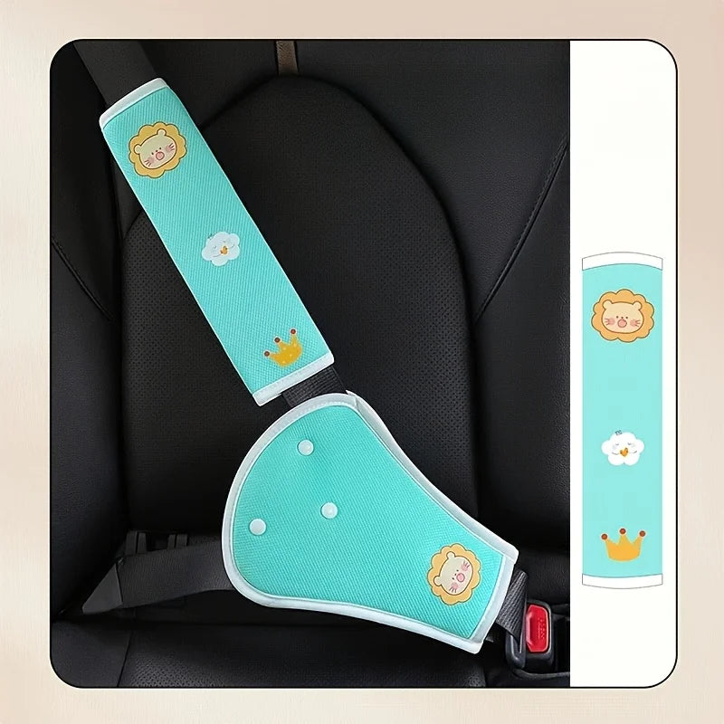 Car Seat Belt Shoulder,Belly Protector,Car Interior Accessories,Soft Easy to Remove,Comfortable Helper for Outdoor Travel