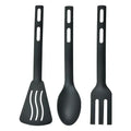 Kitchen Cooking Tools 3Pcs Mini Nylon Kitchen Utensils Set Spoon Fork Cooking Utensils Portable Camping Picnic Tableware Kit
