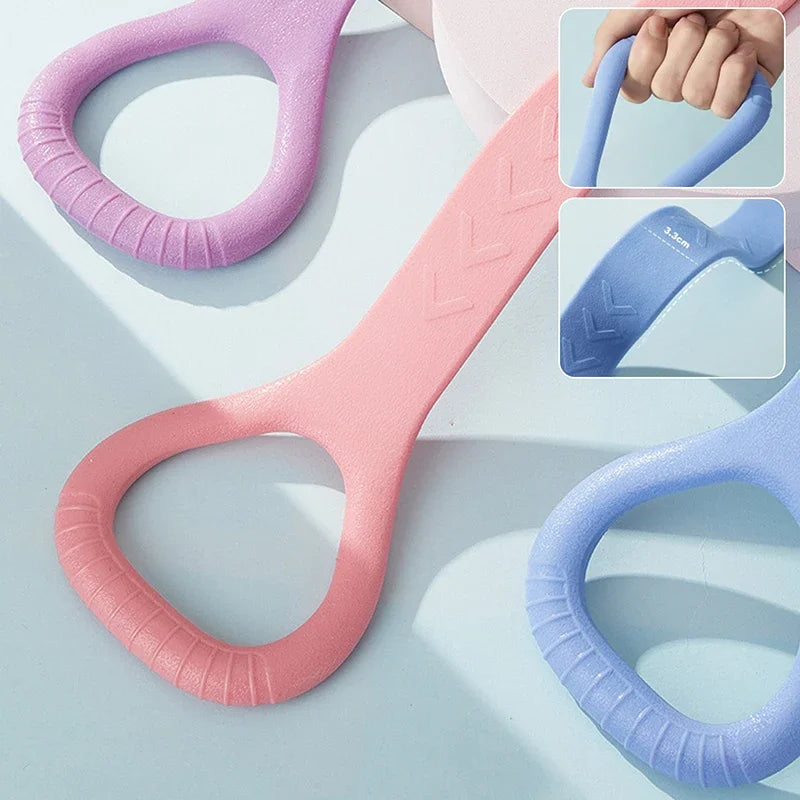 Yoga Fitness Elastic Rope Silicone Resistance Band For Arm Back Shoulder Exercise Gym Sports Straps Exercise Room Accessories
