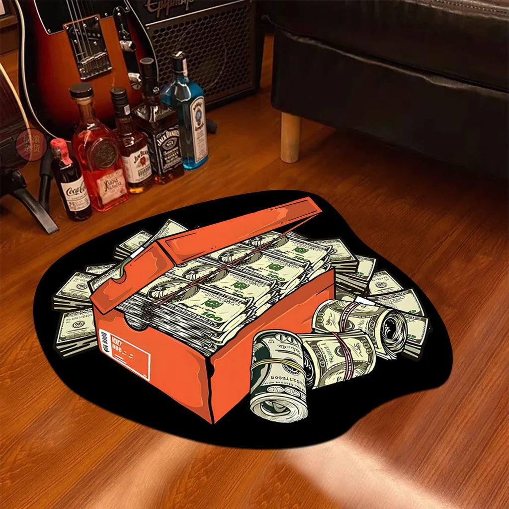 Bedroom Rug Shoe Mat Creative Shoe Box Living Room Mats Fashion Lounge Trend Decor Entrance Sneakers Carpet Alfombra Habitación