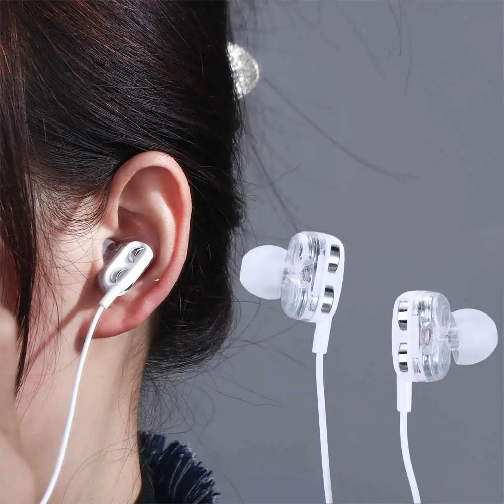 In Ear Type Stereophony Sleep Earphone Stereo Earphones Headphone 3.5mm Earphone Bass Earbuds Wired Headset Wired Headphone