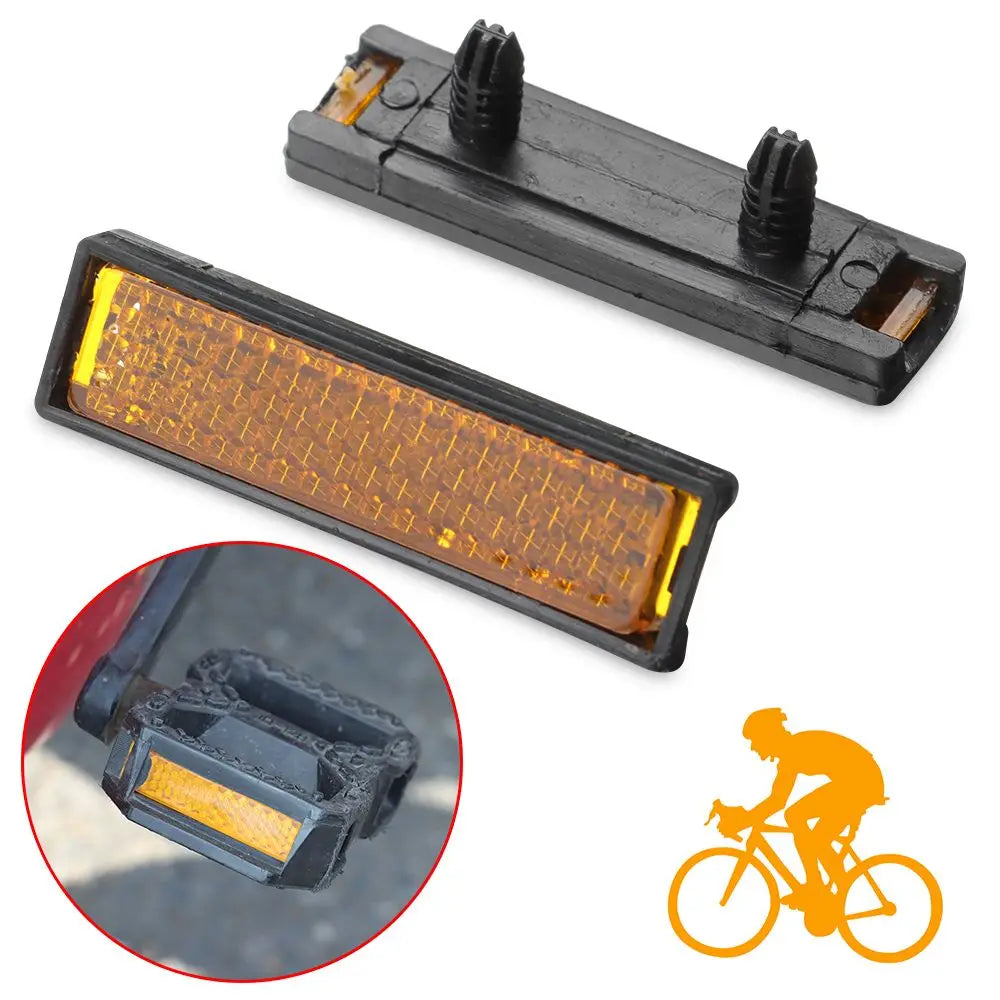 Bicycle Accessories Cycling Equipment Night Ride Mountain Bike Pedal Reflector Pedal Accessories Bicycle Pedal Foot Reflector