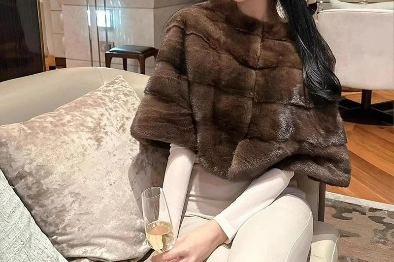 Winter Jacket Woman New in Coats 2025 Autumn and Winter New Short Coat Fur Coat Women's Versatile Short Shawl Fur Blouson
