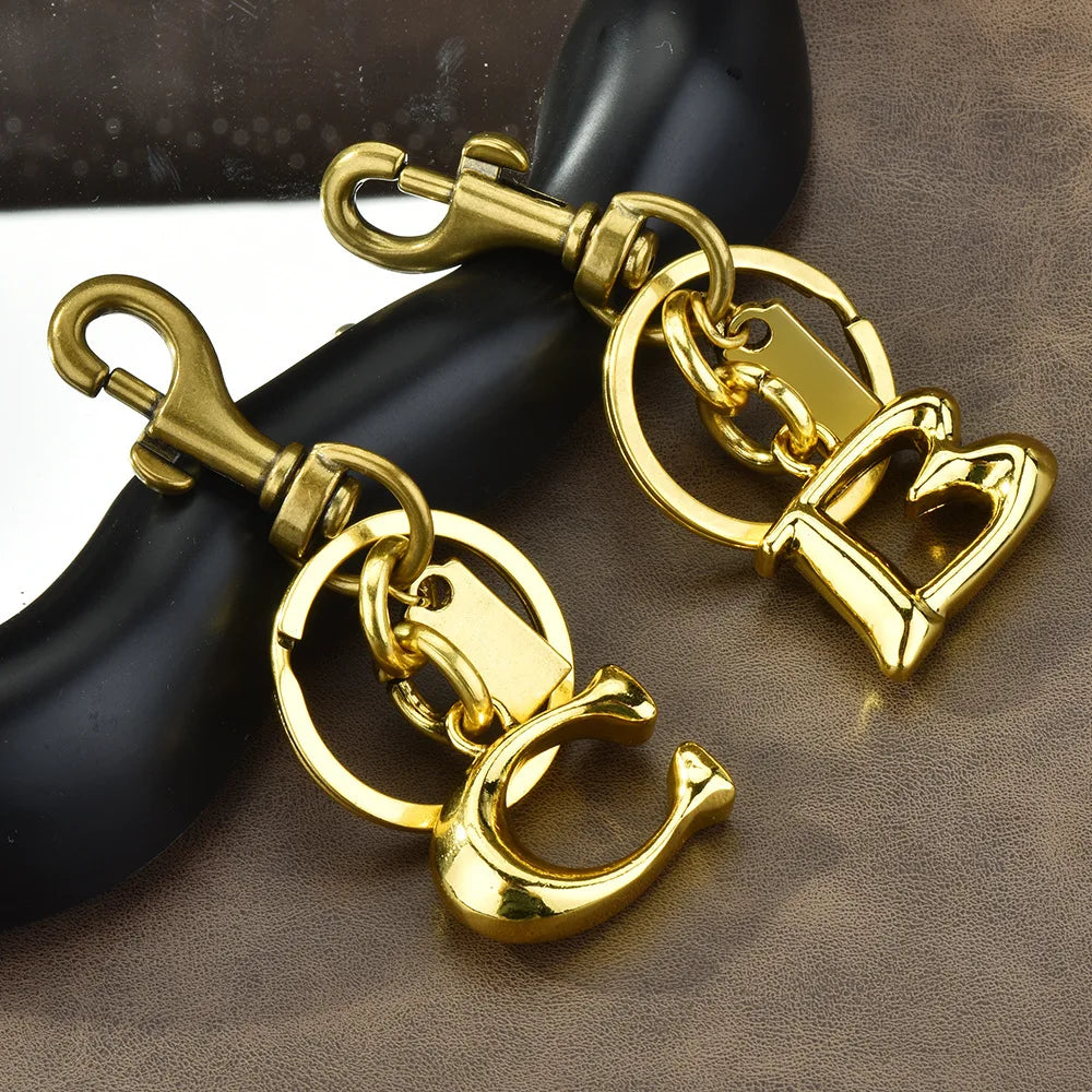 Letter Keychains High-end Car Accessories for Men and Women