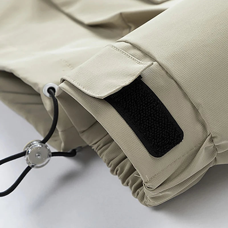 2024 Men's Waterproof Jacket Fashion Casual Hoodies Coat Streetwear Autumn Anti-wind Jacket Outdoor Travel Climbing Outerwear