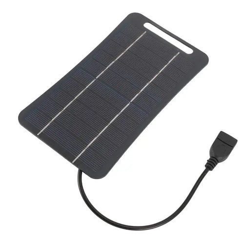 (BF06)2W Solar Charger Portable W/USB-C Fast Charging For Phone Power Banks Camping Hiking Emergency Power Supply