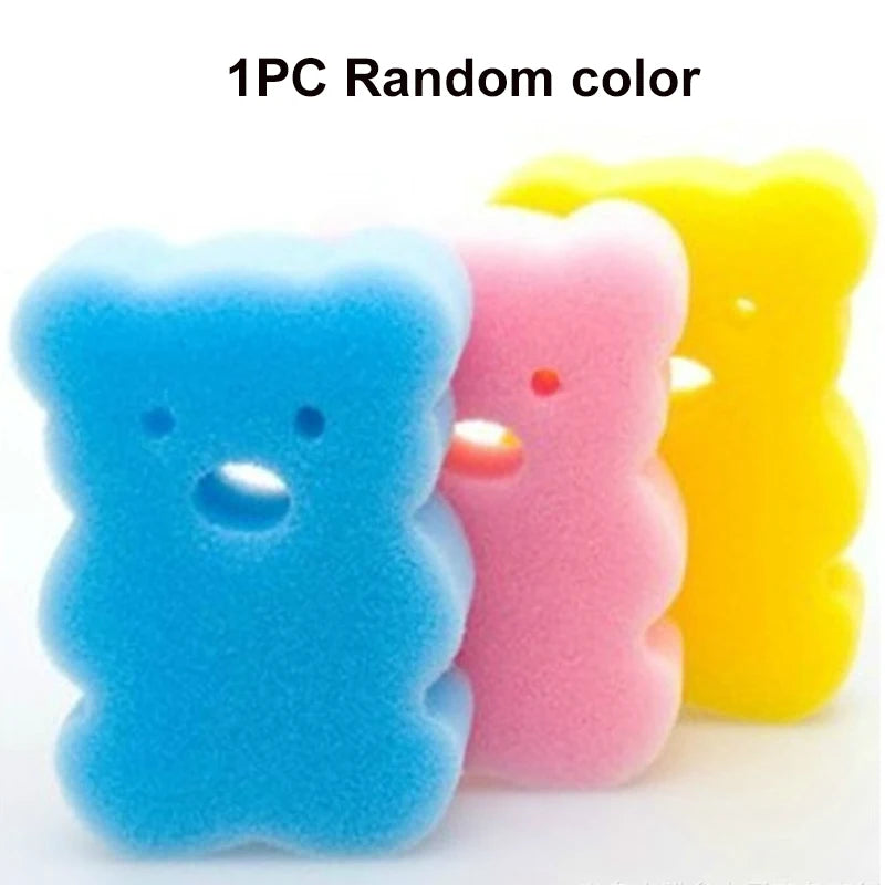 Cartoon Baby Bath Brushes Shower Wash Cloth Towels Soft Fabric Strong Water Absorption Cute Animals Style Kids Care Accessories