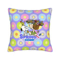 Valentine's Day  Linus & Snoopys Pillowcase Polyester Cushion Cover Decorative  Throw Pillow Case Cover Sofa Zippered 45X45cm
