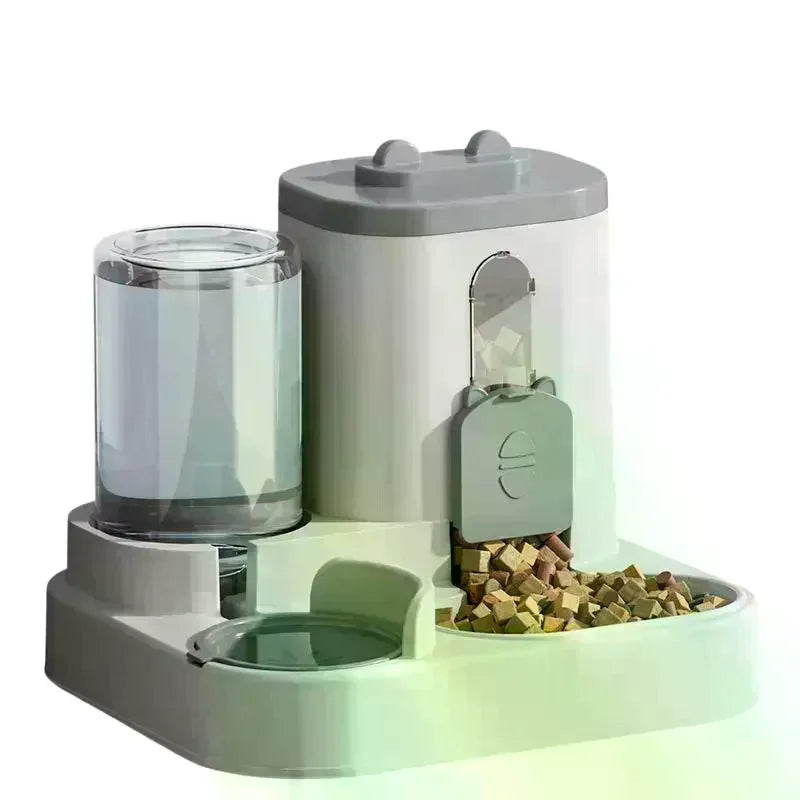 Pet Large-capacity Feeder Integrated Automatic Water Dispenser Cat Dog Feeding Pet Supplies