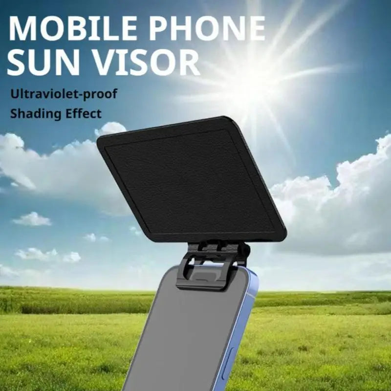 Portable Phone Sun Visor Uv Protection Phone Screen Universal Smartphone Sunshade Cover For Outdoor Use For Smartphones