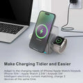 Charging Stand Auto Rotation 15W Wireless Fast Chargers for Smartphones 896C