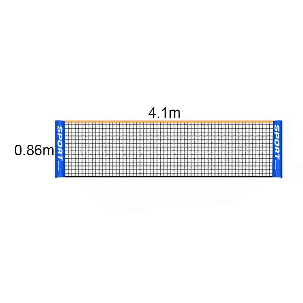 Professional Badminton Net Indoor Outdoor Standard Sports Volleyball Tennis Training Square Net Portable Sports Training Netting