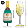 Adult Birthday Party Decor Large Champagne Foil Balloons Beer Mug Helium Globos for Men Women Black Gold Happy Birthday Banner